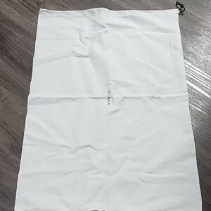 Vince White Drawstring Dust Bag